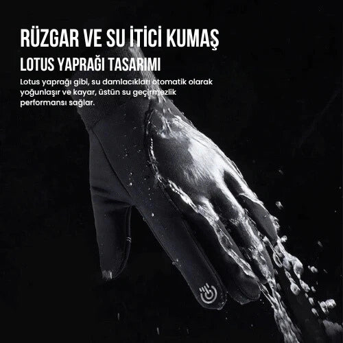 ThermoGlov™ Termal Eldiven - Soğuk ve Islak Ellere Veda Edin!