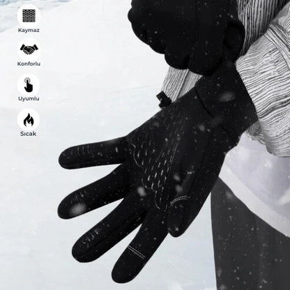 ThermoGlov™ Termal Eldiven - Soğuk ve Islak Ellere Veda Edin!
