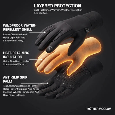 ThermoGlov™ Thermal Gloves - Warm, dry hands. Full control.