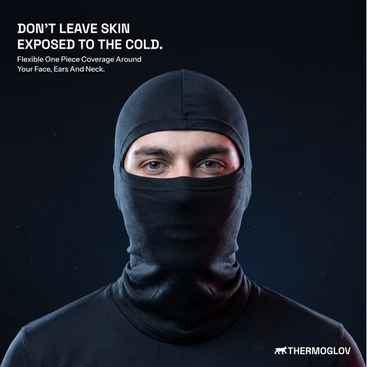 ThermoGlov™ Unisex Thermal Balaclava – One Layer. Full Coverage.