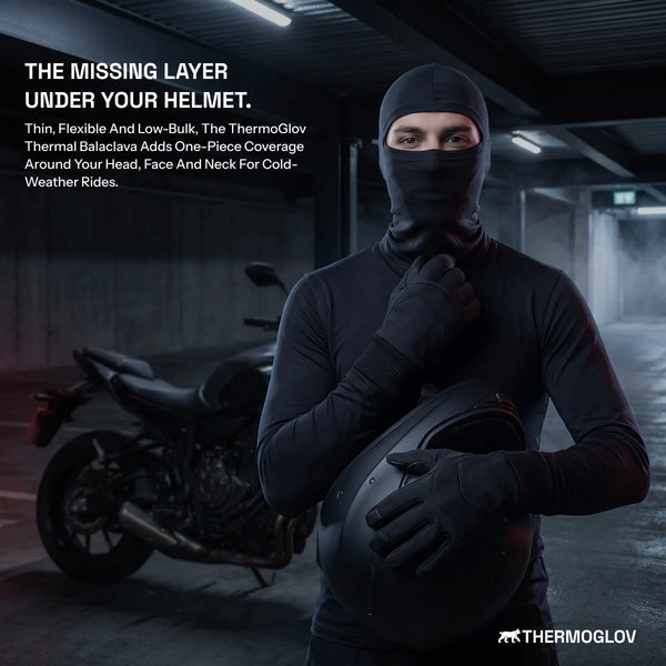 ThermoGlov™ Unisex Thermal Balaclava – One Layer. Full Coverage.