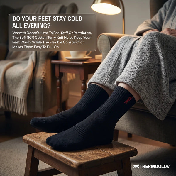 ThermoGlov™ Unisex Thermal Socks – Warm Feet. Everyday Comfort.