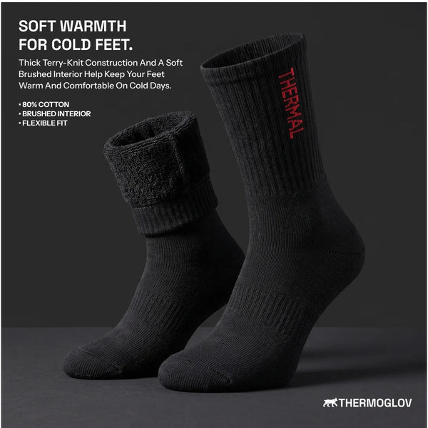ThermoGlov™ Unisex Thermal Socks – Warm Feet. Everyday Comfort.