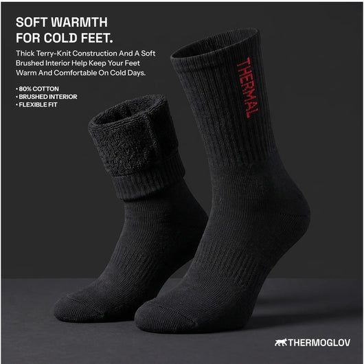 ThermoGlov™ Unisex Thermal Socks – Warm Feet. Everyday Comfort.