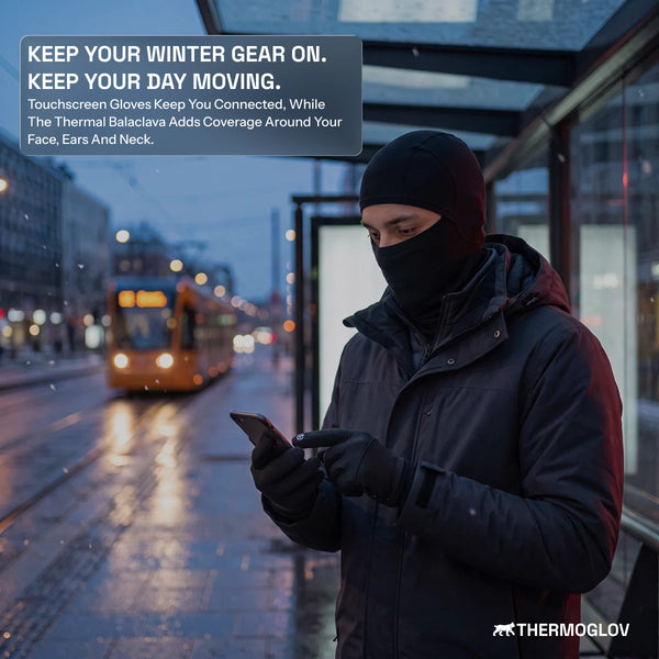 ThermoGlov™ Unisex Thermal Balaclava – One Layer. Full Coverage.