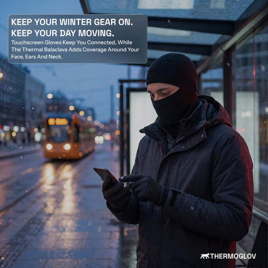 ThermoGlov™ Unisex Thermal Balaclava – One Layer. Full Coverage.